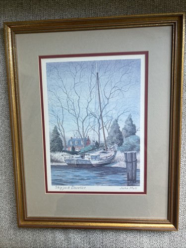 John moll framed print - moll,